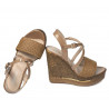 Sandales femme 5079 cappuccino