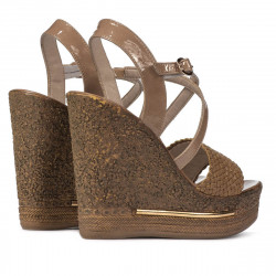Sandales femme 5079 cappuccino