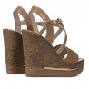 Sandales femme 5079 cappuccino