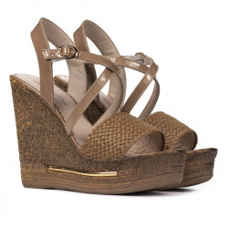 Sandales femme 5079 cappuccino