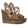 Sandales femme 5079 cappuccino