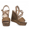 Sandales femme 5079 cappuccino