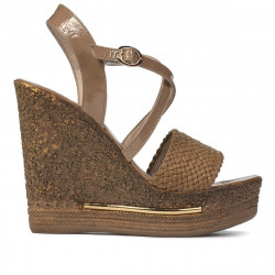 Sandales femme 5079 cappuccino