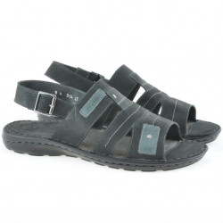 Sandales hommes (grandes tailles) 314m tuxon noir