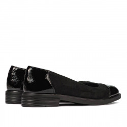 Ballerines femme 6036 noir combiné