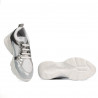 Baskets femme 6038 bleu perle combiné