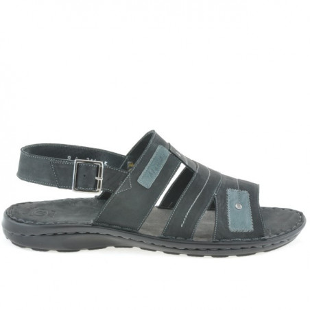 Sandales hommes (grandes tailles) 314m tuxon noir