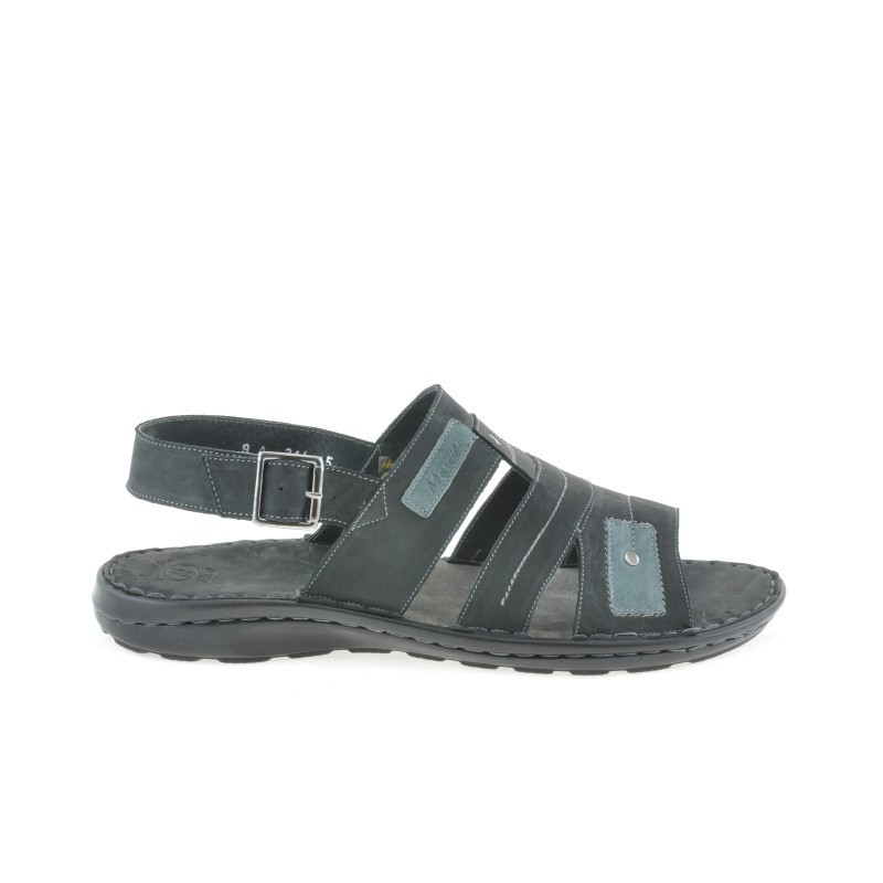 Sandales hommes (grandes tailles) 314m tuxon noir