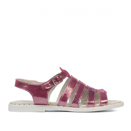 Sandales femme 5077-1 violet nacré