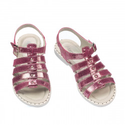 Sandales femme 5077-1 violet nacré