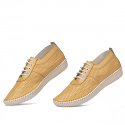 Mocassins femme 6034-1 jaune