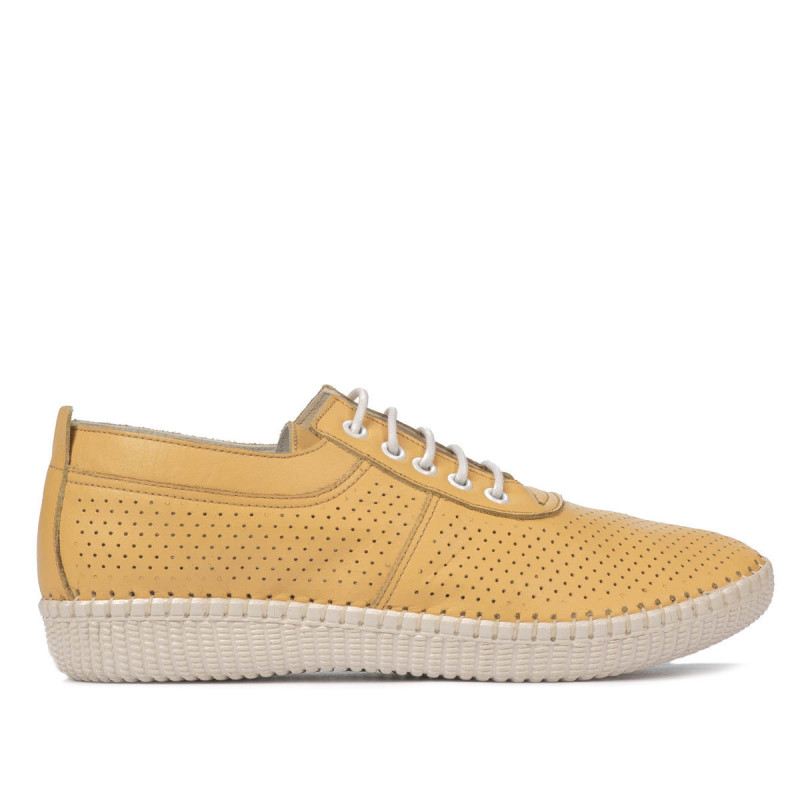 Mocassins femme 6034-1 jaune