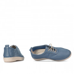 Mocassins femme 688 bleu