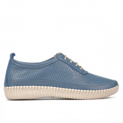 Mocassins femme 688 bleu