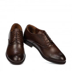 Chaussures élégantes adolescents 380 à café