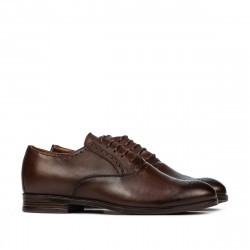 Chaussures élégantes adolescents 380 à café