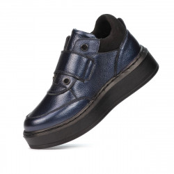 Chaussures enfants 2009 indigo nacré combiné