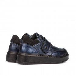 Chaussures enfants 2009 indigo nacré combiné