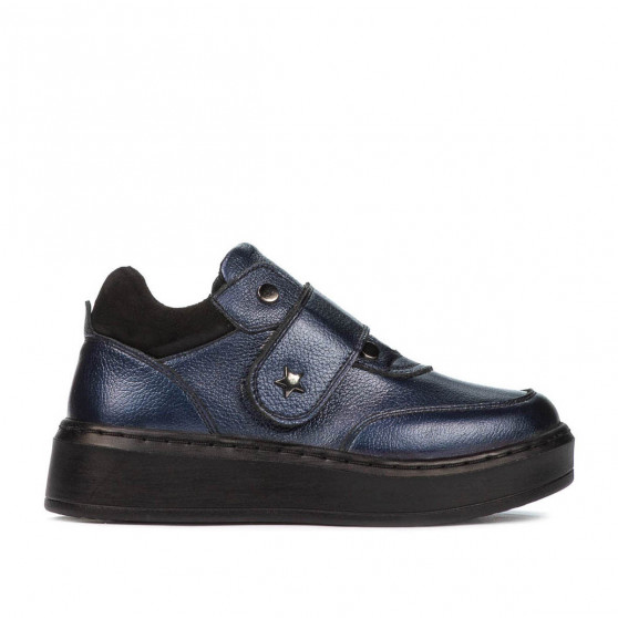 Chaussures enfants 2009 indigo nacré combiné