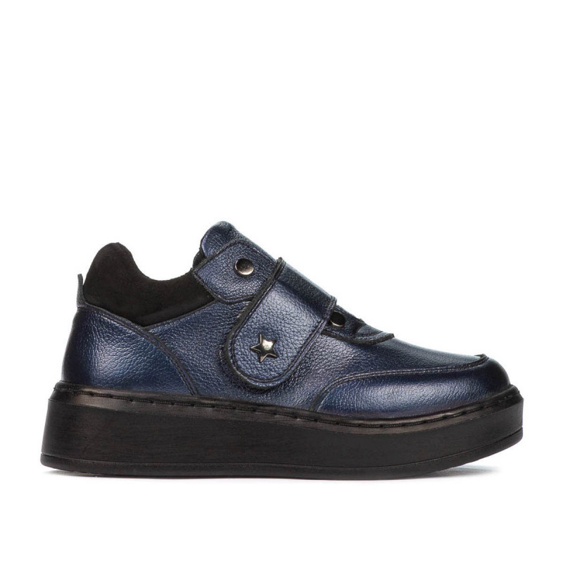 Chaussures enfants 2009 indigo nacré combiné
