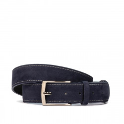 Ceinture homme 53bc indigo velours