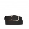Ceinture hommes 54b bicolore noir+marron
