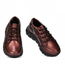 Chaussures enfants petits 72c bordeaux nacré