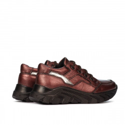 Chaussures enfants petits 72c bordeaux nacré