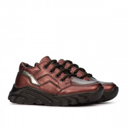 Chaussures enfants petits 72c bordeaux nacré