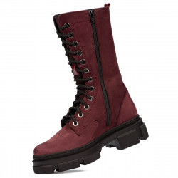 Bottines femme 3361 bufo bordeaux