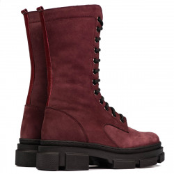 Bottines femme 3361 bufo bordeaux