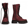 Bottines femme 3361 bufo bordeaux
