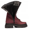 Bottines femme 3361 bufo bordeaux