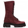 Bottines femme 3361 bufo bordeaux