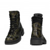 Bottes femme 3362 kaki camouflage