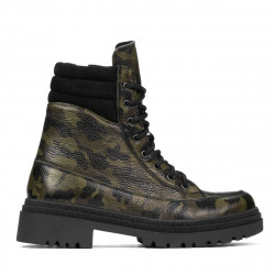 Bottes femme 3362 kaki camouflage