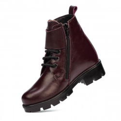 Bottes enfants petits 106c bordeaux