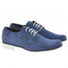 Chaussures élégantes adolescents 390 indigo velours