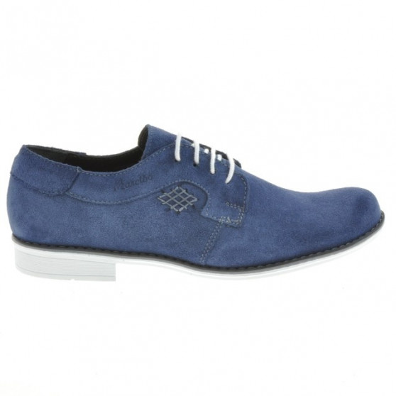 Chaussures élégantes adolescents 390 indigo velours