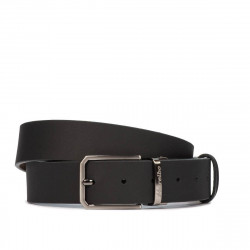 Ceinture hommes 54b bicolore noir+marron