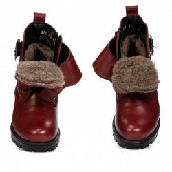 Bottes enfants 3025 bordeaux