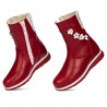 Bottes petits enfants 107c rouge combiné