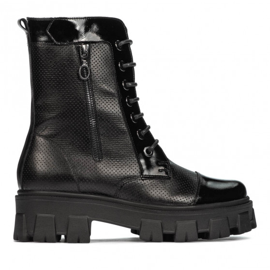Bottes femme 3358 noir combiné Bottes femme 3358 noir combiné