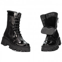 Bottes femme 3358 noir combiné