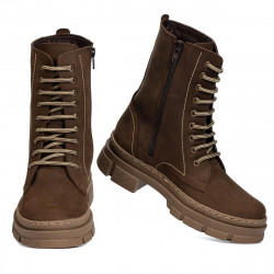 Bottes femme 3366 tuxon marron