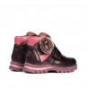 Bottines enfants petits 104c mauve nacré combiné