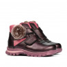 Bottines enfants petits 104c mauve nacré combiné