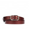 Ceinture femme 24m biz bordeaux