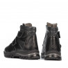 Bottes enfants 3024 noir combiné