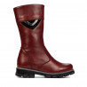 Bottes enfants 3026 bordeaux combiné